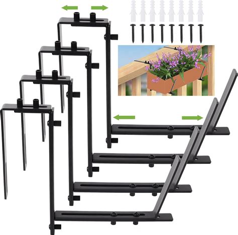 wall mounted flower box brackets|heavy duty window box brackets.